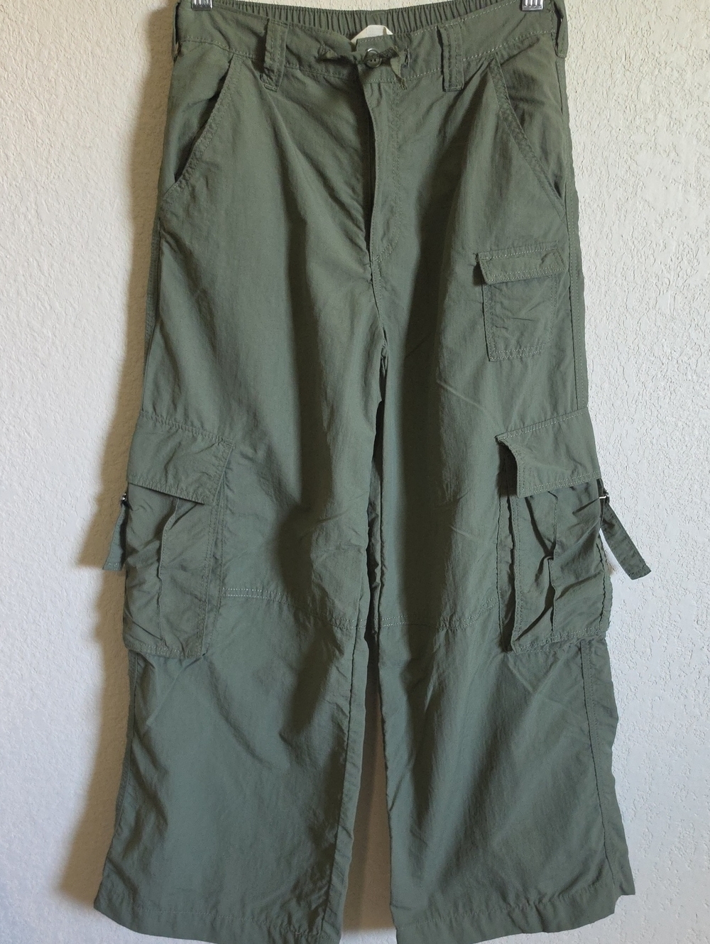 H&M Olive Green Cargo Joggers for Kids